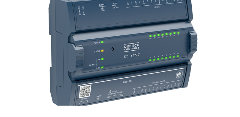 Le contrôleur connecté ECY-303 pour équipements CVC