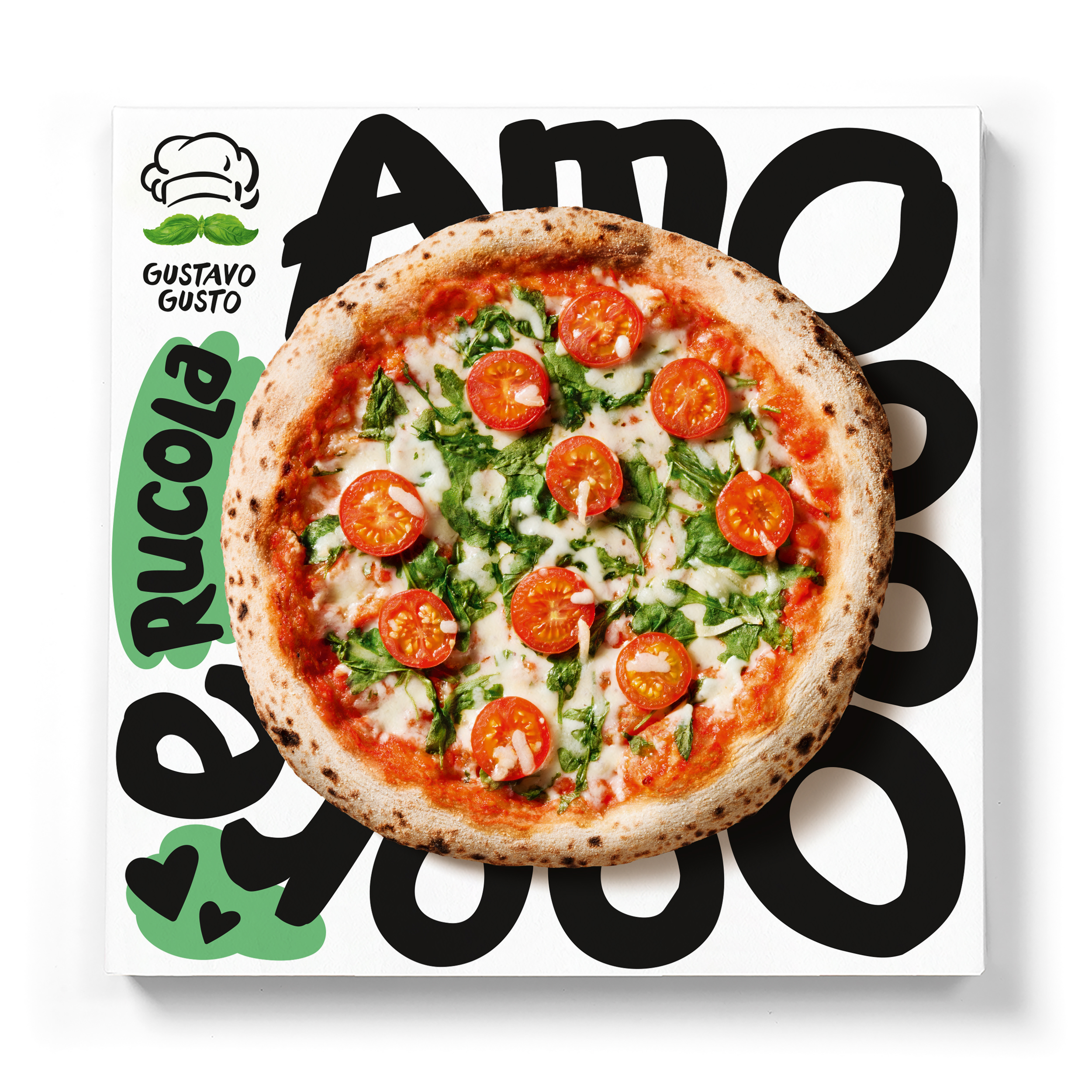 Pizza végétarienne recto